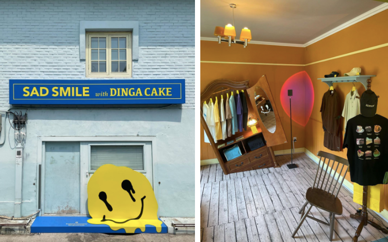 Sad Smile with Dinga Cake -Fashion Retail Exploring the Hyperphysical